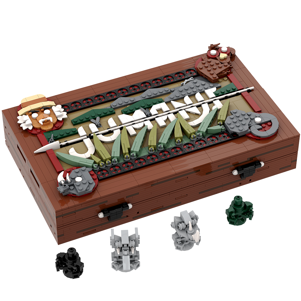 Board Game Ww2 - Gobricks MOC Jumanji Board Game Bricks