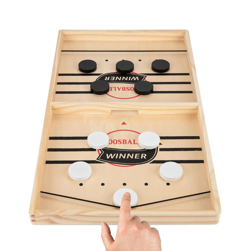 Board Game Harmonies - Wooden Billiard Board Game Foosball Winner