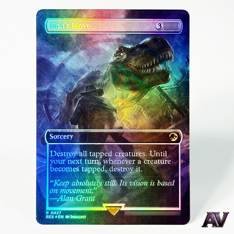 Board Game History - Magical Proxy Grim Giganotosaurus Creature Dinosaur