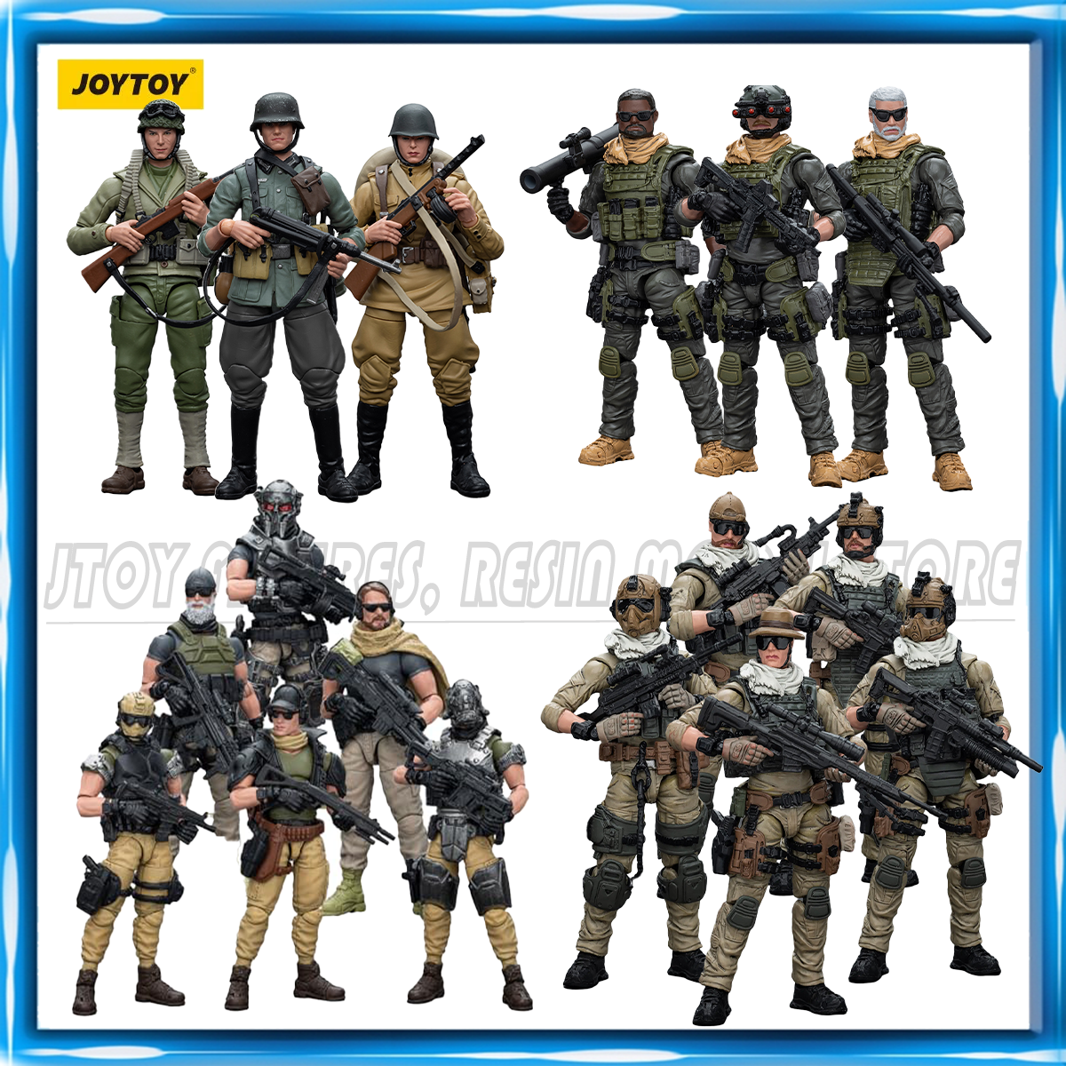 Board Game Ww2 - [IN STOCK] JOYTOY 1/18 Action Figure