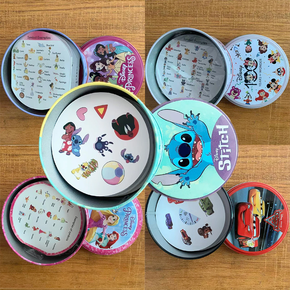 Board Game History - Disney Card Board Games Stitch Princess