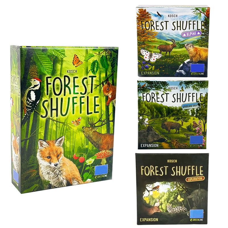Board Game Harmonies - Forest Shuffle Board Game - Clever