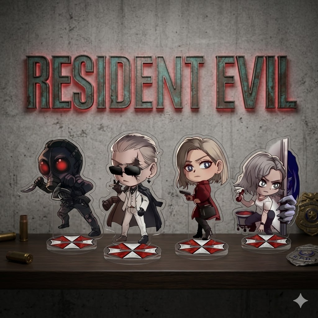 Board Game Resident Evil - Game Resident Evil Requiem Acrylic Stand