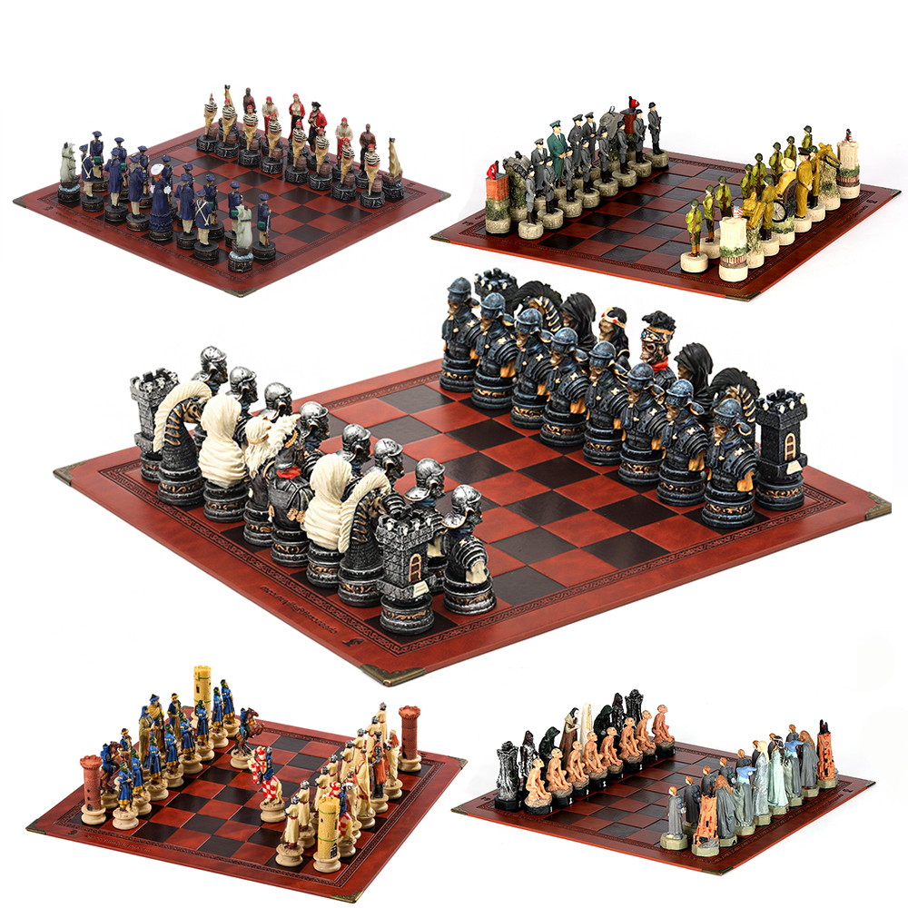 Horror Theme Chess Resin Mater - مراجعة Board Game Horror وسعره