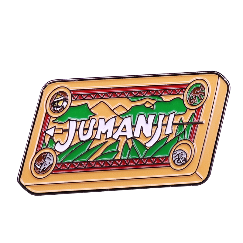 Jumanji enamel pin Mysterious  - مراجعة Board Game Jumanji وسعره