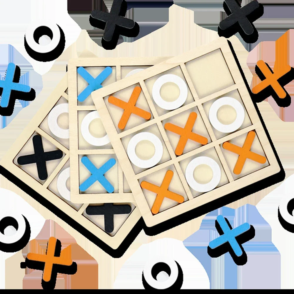 Wooden XO Tic Tac Toe Game Min - مراجعة Board Game Idea وسعره