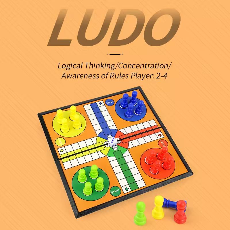 Ludo Game Set Strategy Game Pa - مراجعة Board Game Strategi وسعره