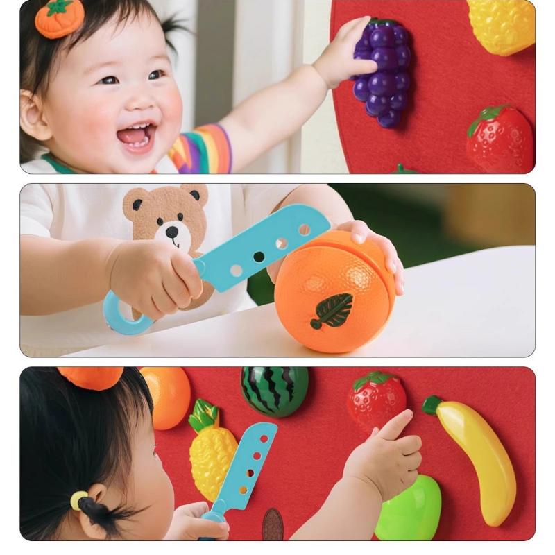 1 Set Fruits Pretend Play Kitc - مراجعة Board Game Quote وسعره