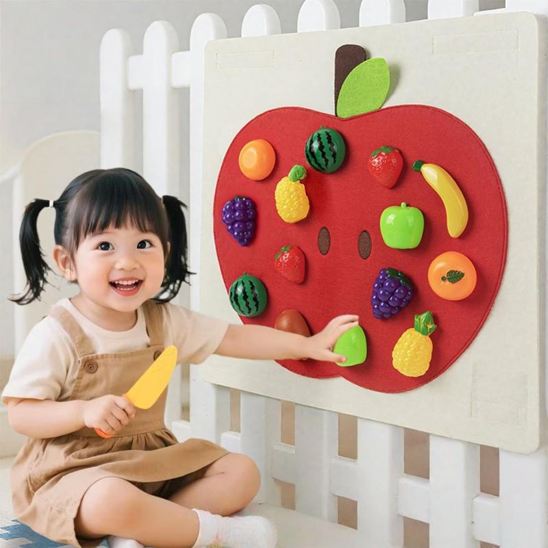 1 Set Fruits Pretend Play Kitc - مراجعة Board Game Quote وسعره