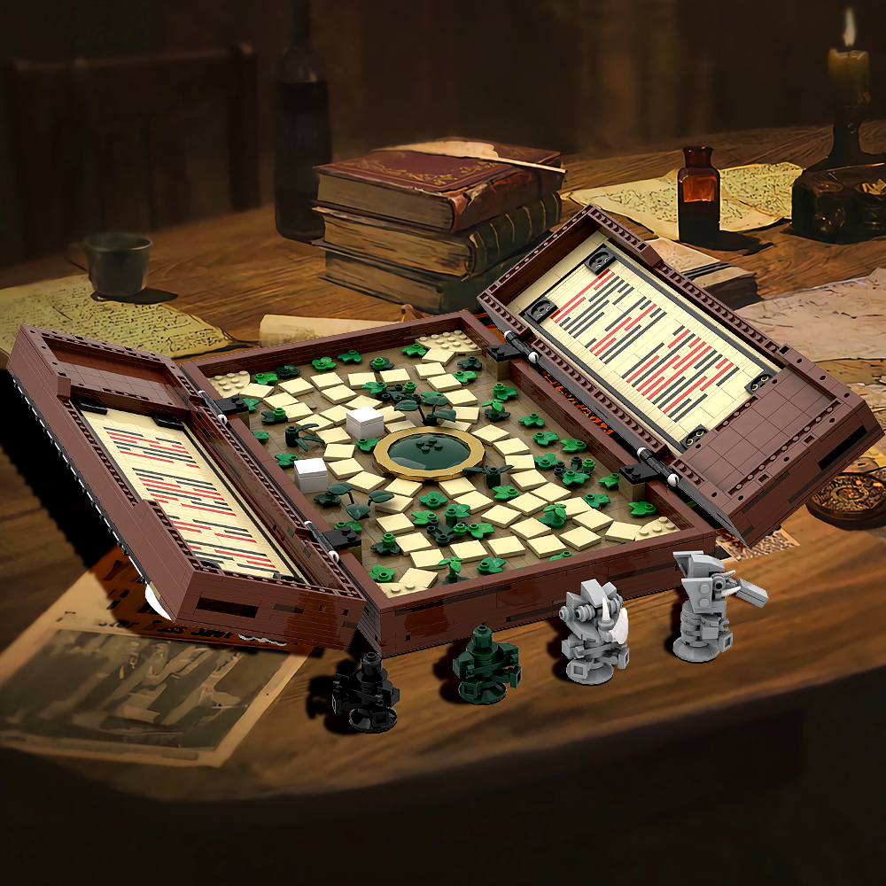 MOC Idea Jumanjieds Boards Gam - مراجعة Board Game Jumanji وسعره