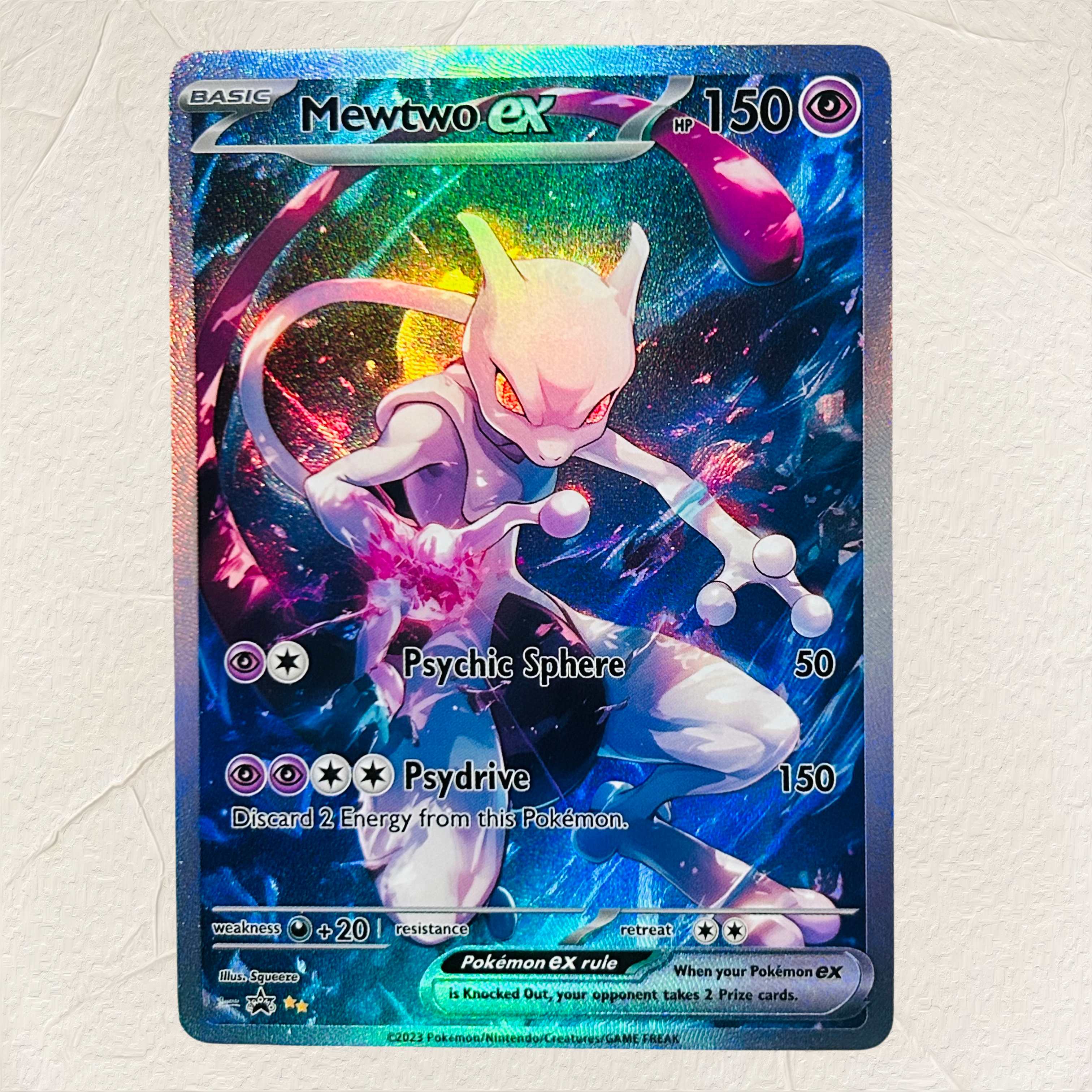 DIY Pokemon Mewtwo ex Holograp - مراجعة Board Game English وسعره