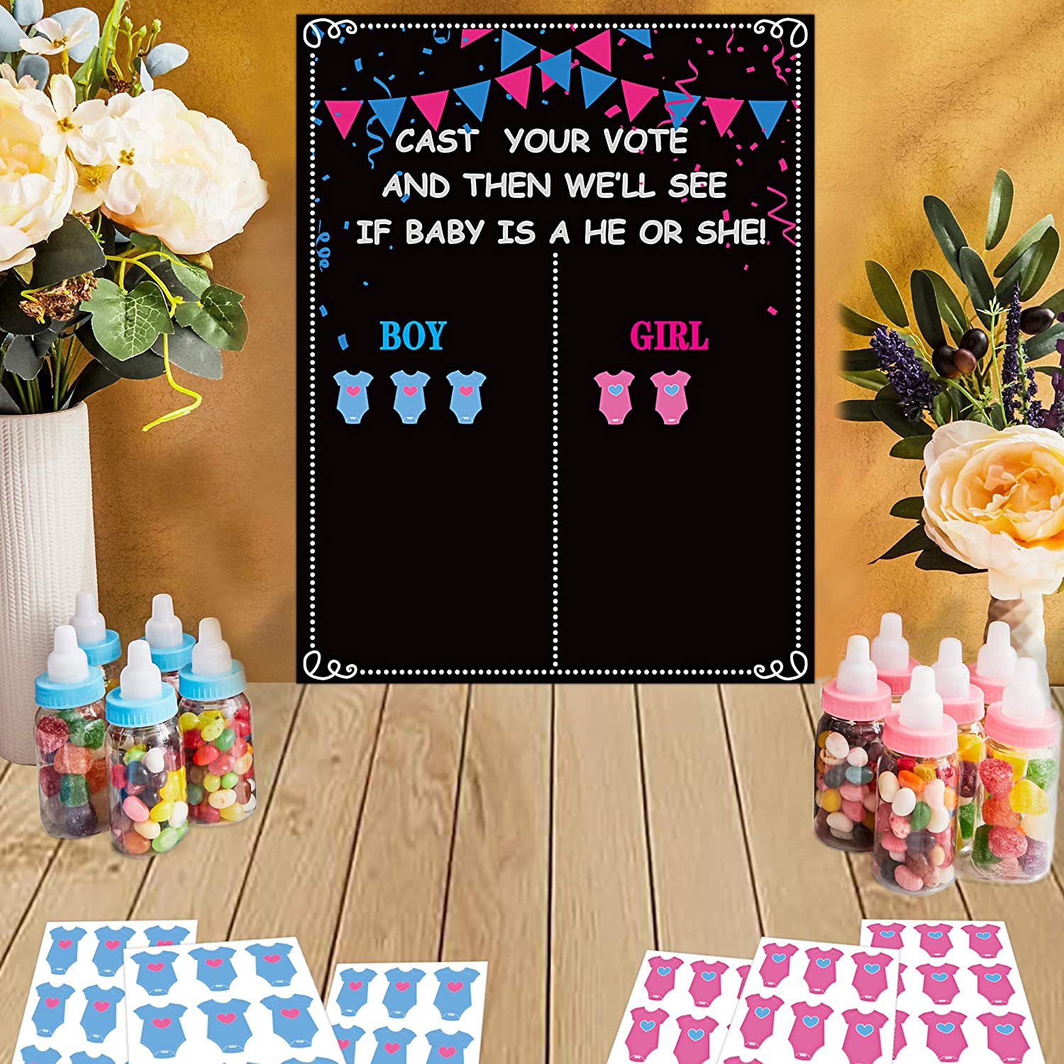 Gender Reveal Boy Or Girl Voti - مراجعة Board Game Quote وسعره