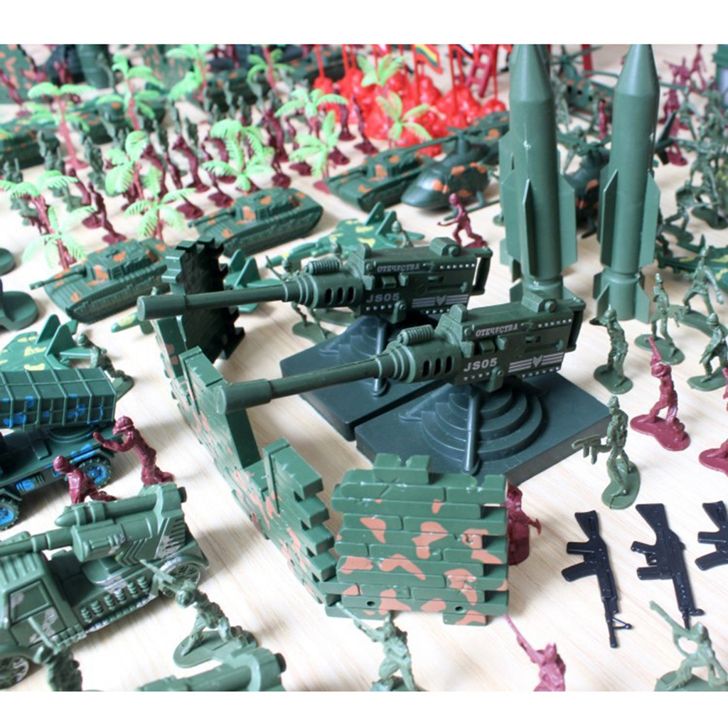 575pcs Army Model Playset Toy  - مراجعة Board Game Ww2 وسعره