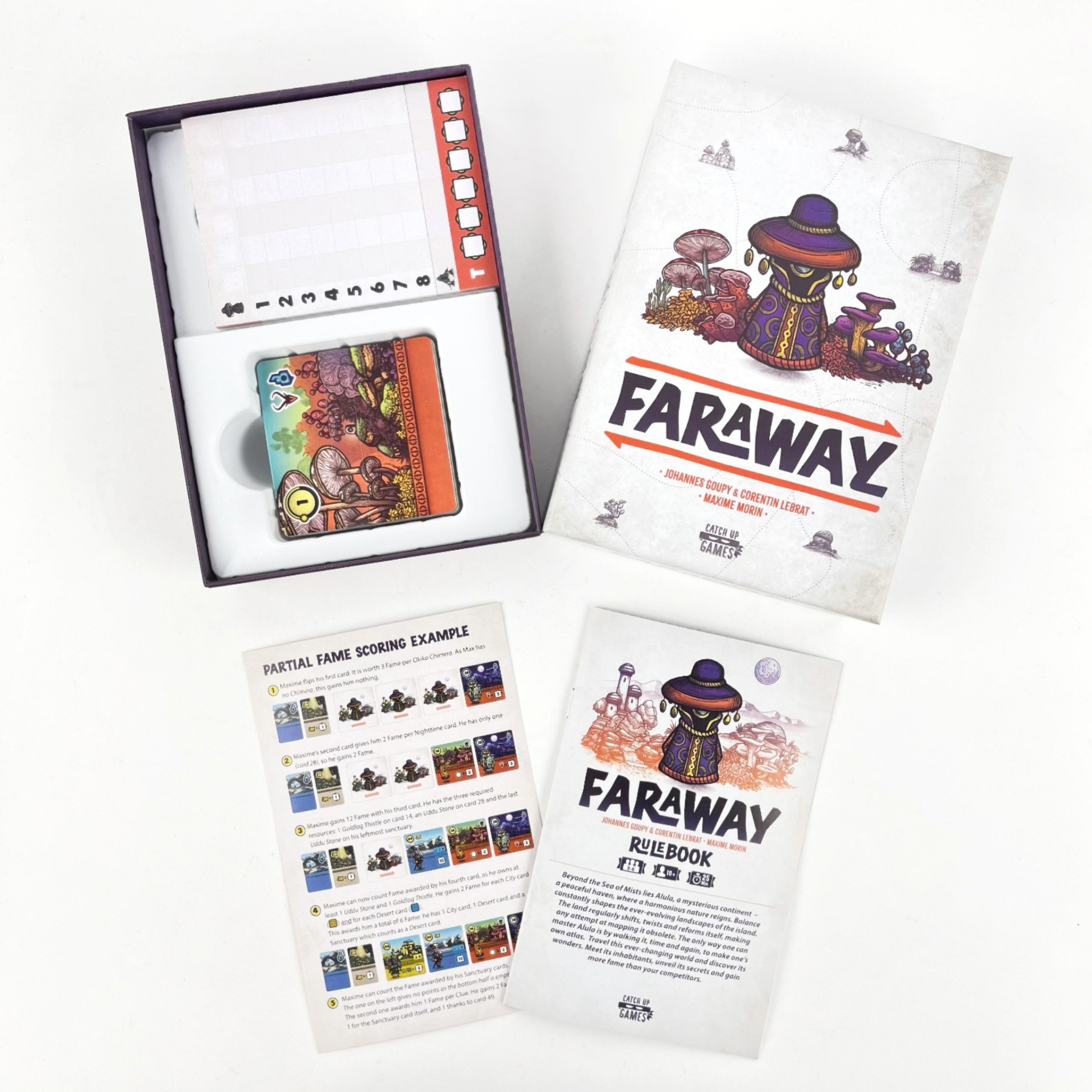 Faraway Board Game 2025 with E - مراجعة Board Game Harmonies وسعره