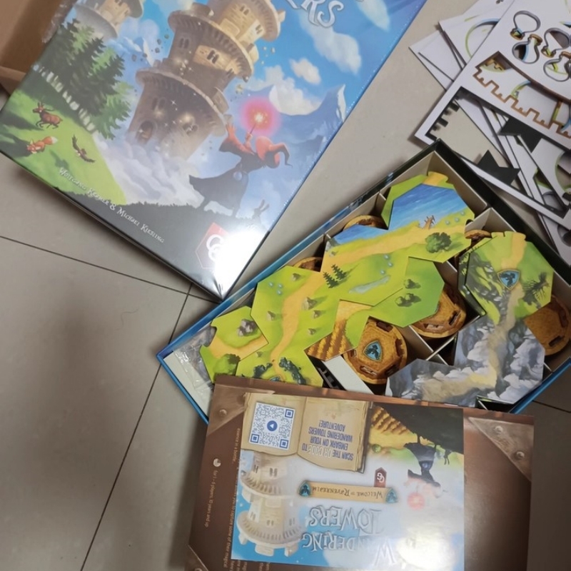 Wandering Towers Strategy Boar - مراجعة Board Game Strategi وسعره