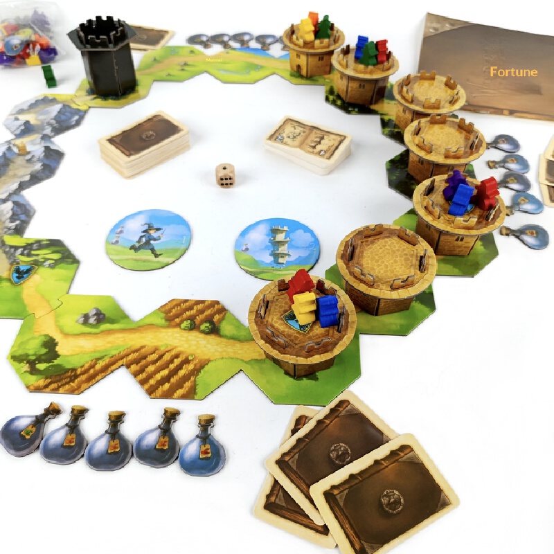 Wandering Towers Strategy Boar - مراجعة Board Game Strategi وسعره