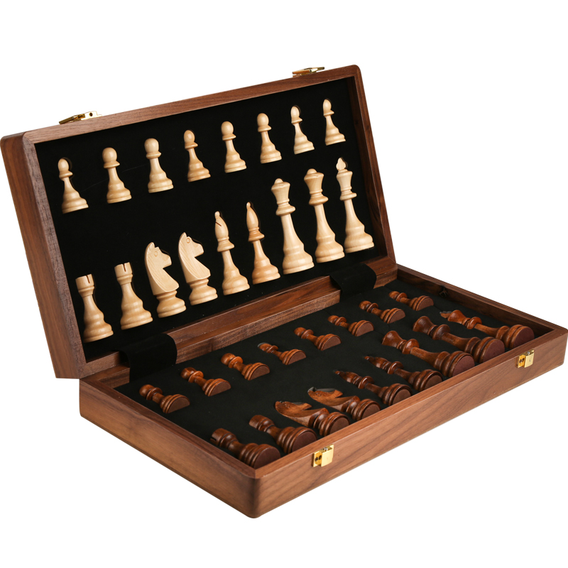 Chess Set Top Grade Wooden Fol - مراجعة Board Game Yearbook وسعره