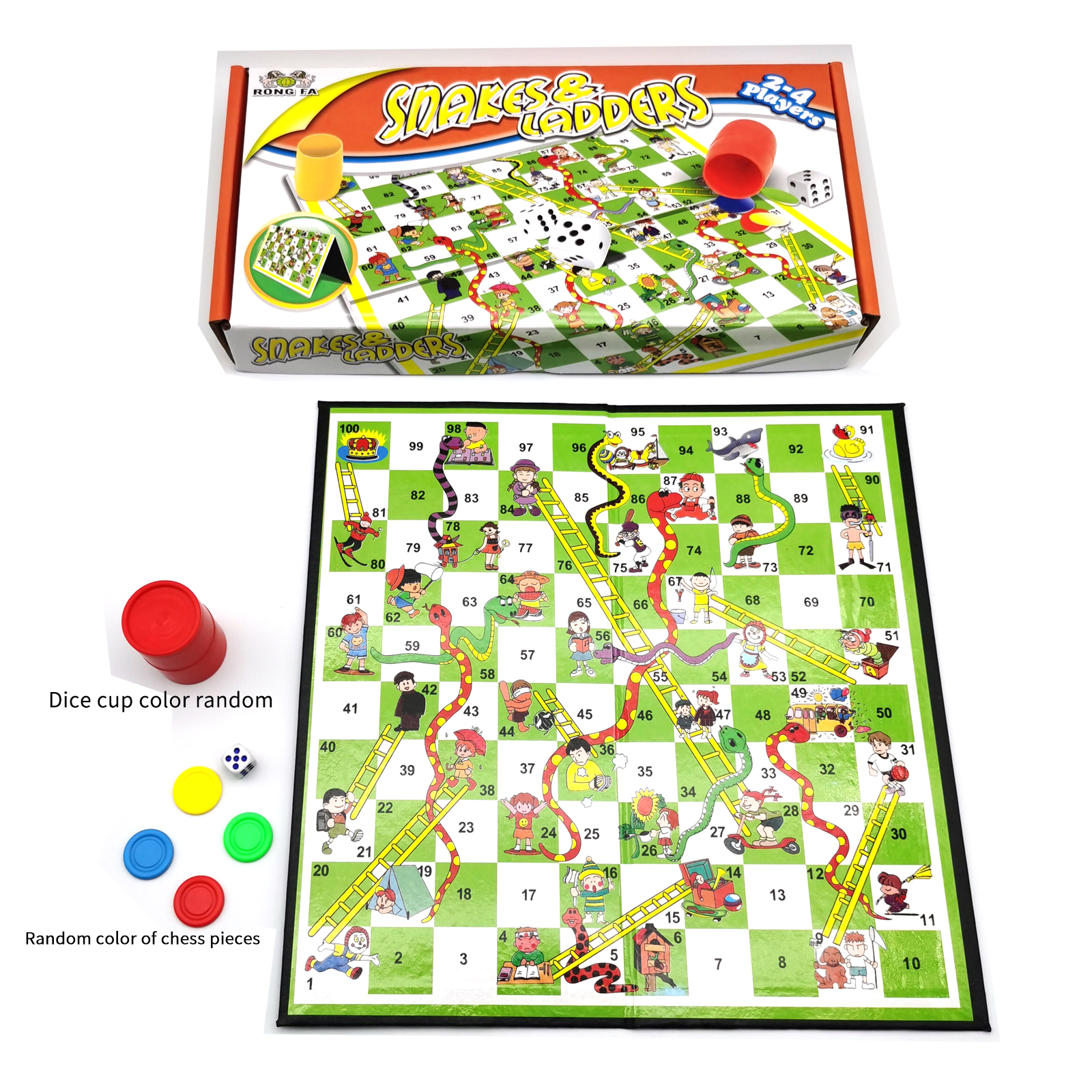 Snakes and Ladders Board Set,  - مراجعة Board Game Strategi وسعره