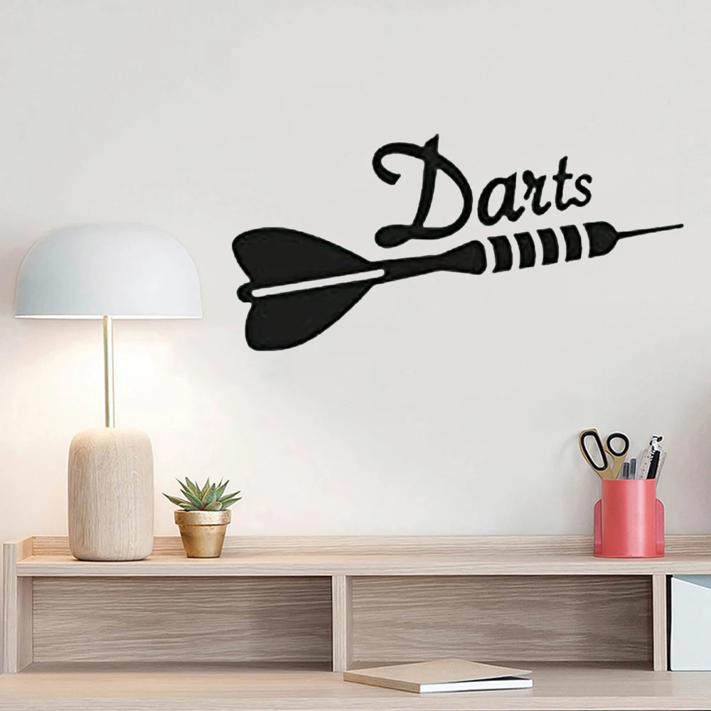 Wall Vinyl Stickers Darts Spor - مراجعة Board Game Quote وسعره