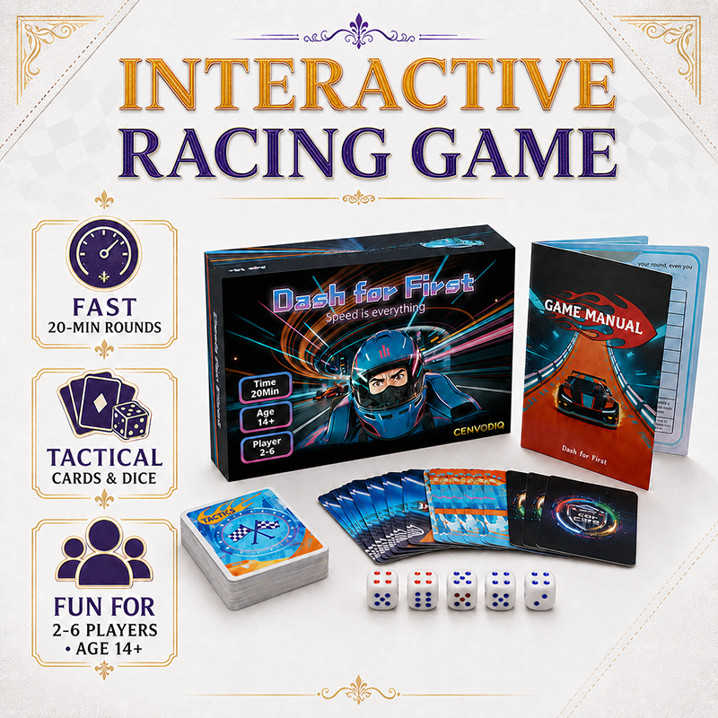 Car Racing Board Game, Dice Ro - مراجعة Board Game Strategi وسعره