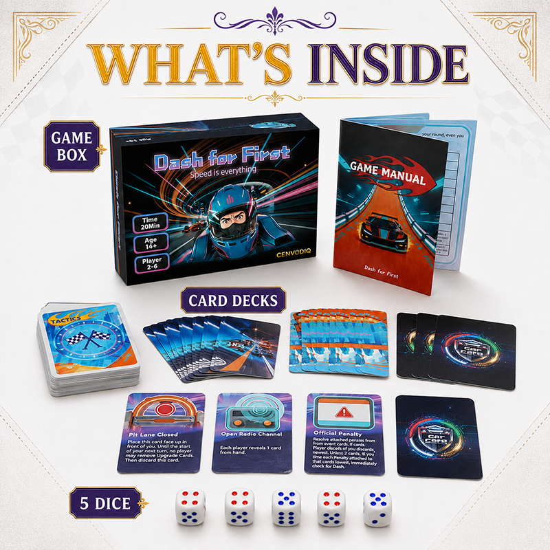 Car Racing Board Game, Dice Ro - مراجعة Board Game Strategi وسعره