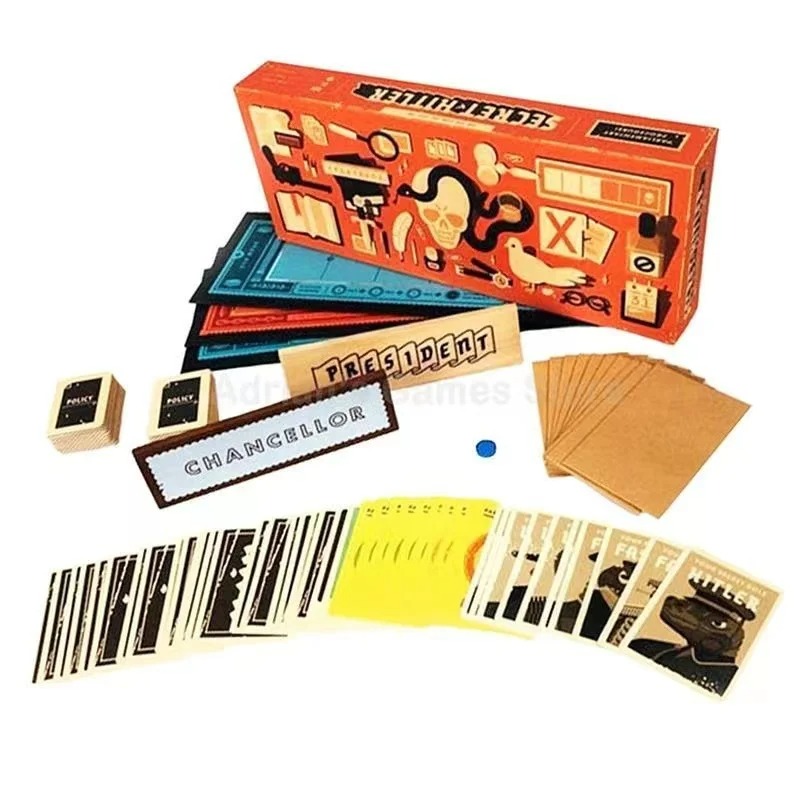 Secret Hitler Board Games Card - مراجعة Board Game Hitler وسعره