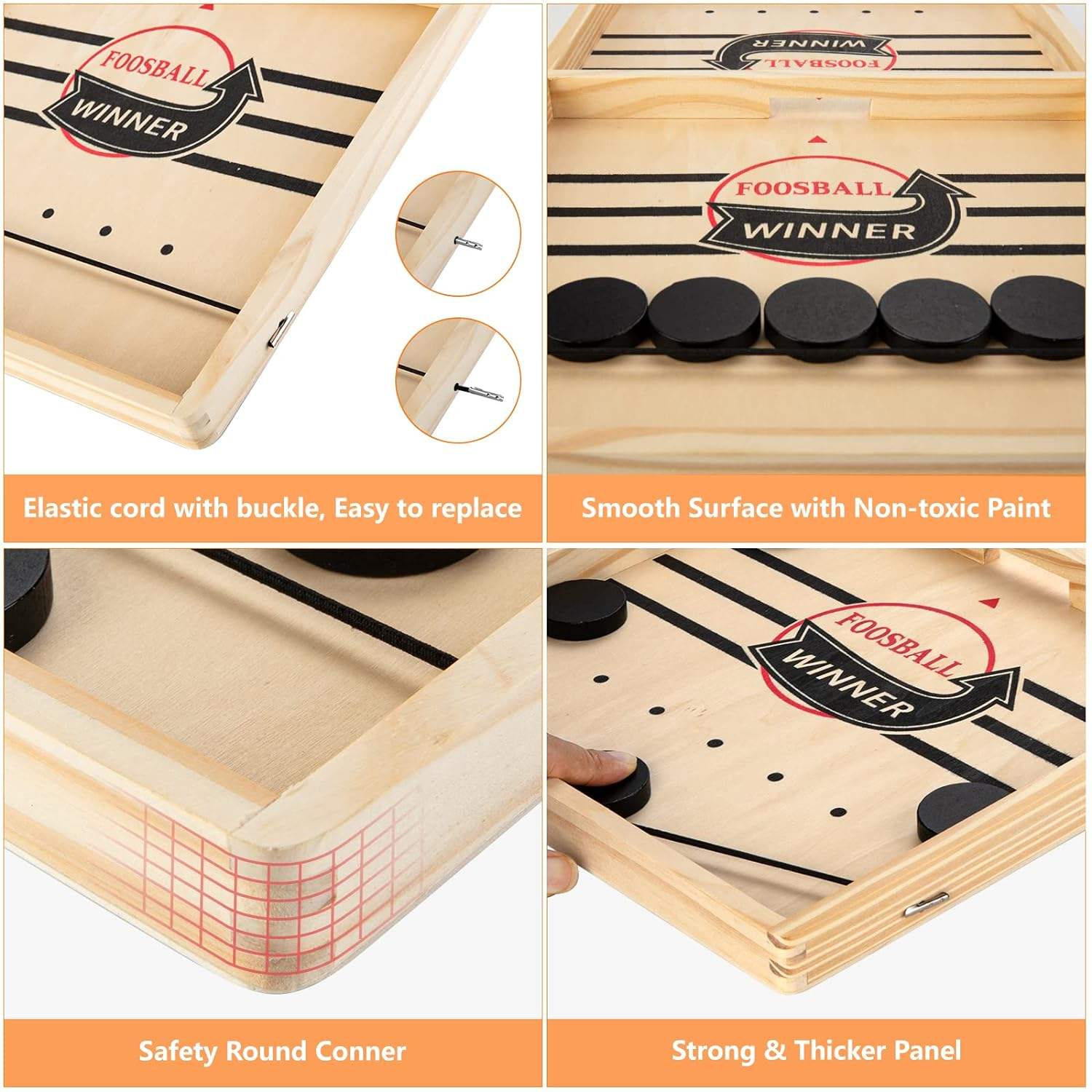 Wooden Billiard Board Game Foo - مراجعة Board Game Harmonies وسعره