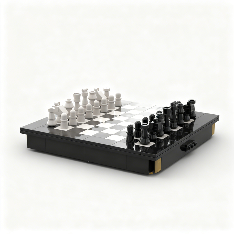364pcs MOC Mini Chess Games Mo - مراجعة Board Game Ww2 وسعره