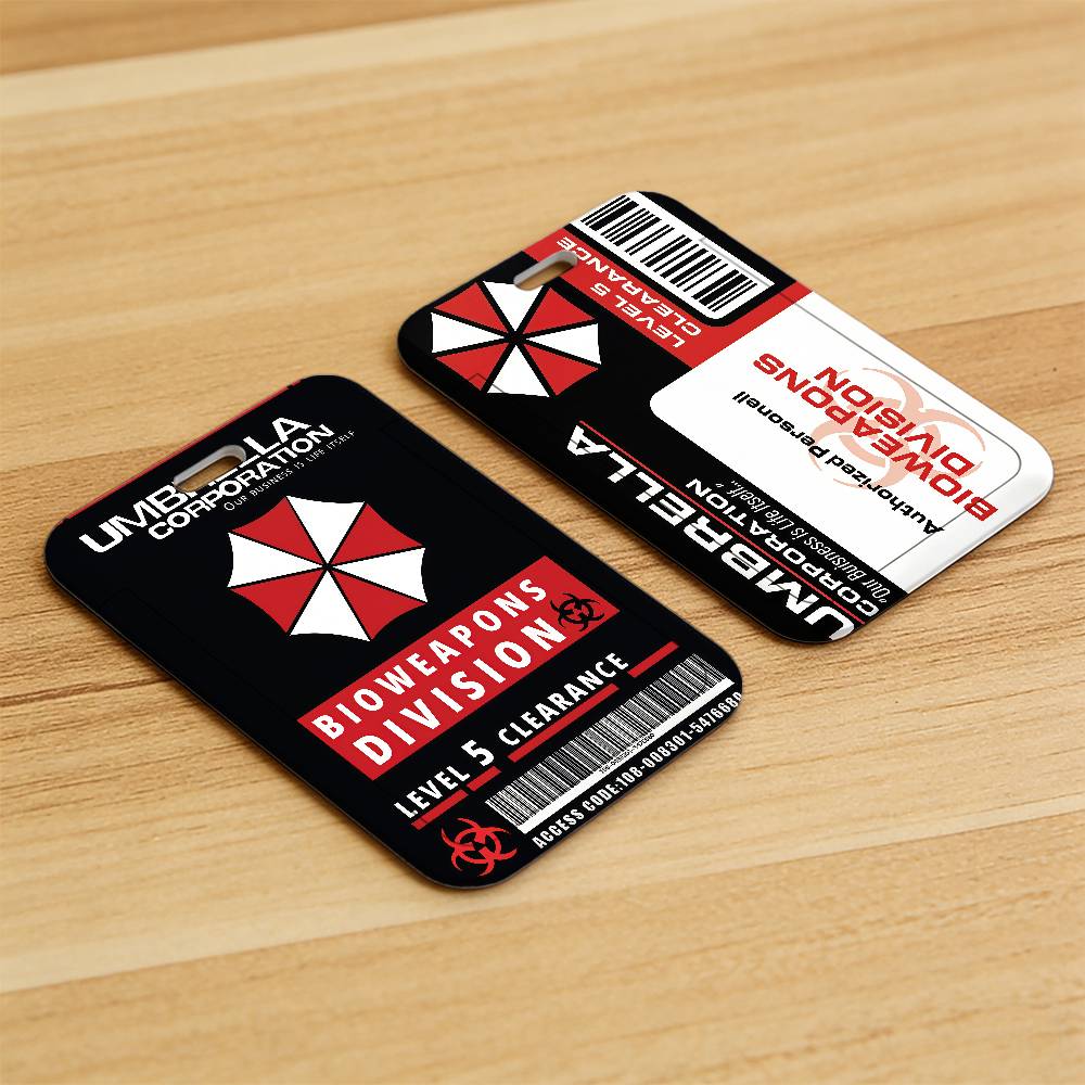 Game R-Resident E-Evil ID Card - مراجعة Board Game Resident Evil وسعره