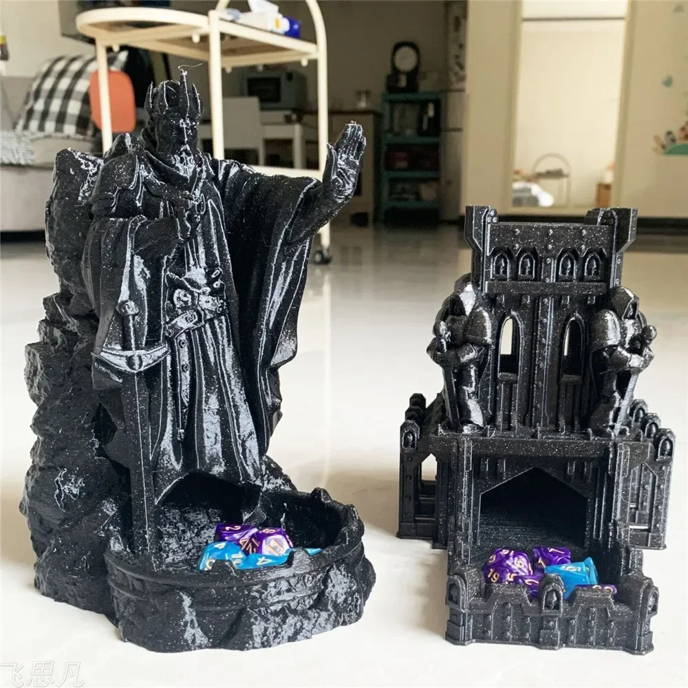 3D Printed Castle Dice Tower T - مراجعة Board Game Print وسعره