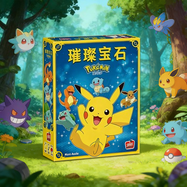 ASMODEE Dazzling Gem Pokemon B - مراجعة Board Game Strategi وسعره