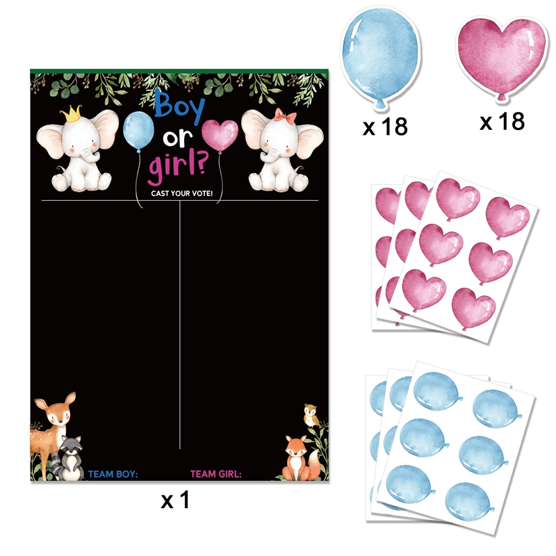 Boy or Girl Gender Reveal Voti - مراجعة Board Game Quote وسعره