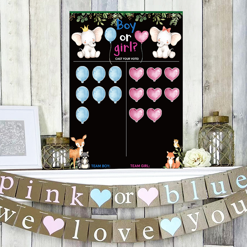 Boy or Girl Gender Reveal Voti - مراجعة Board Game Quote وسعره