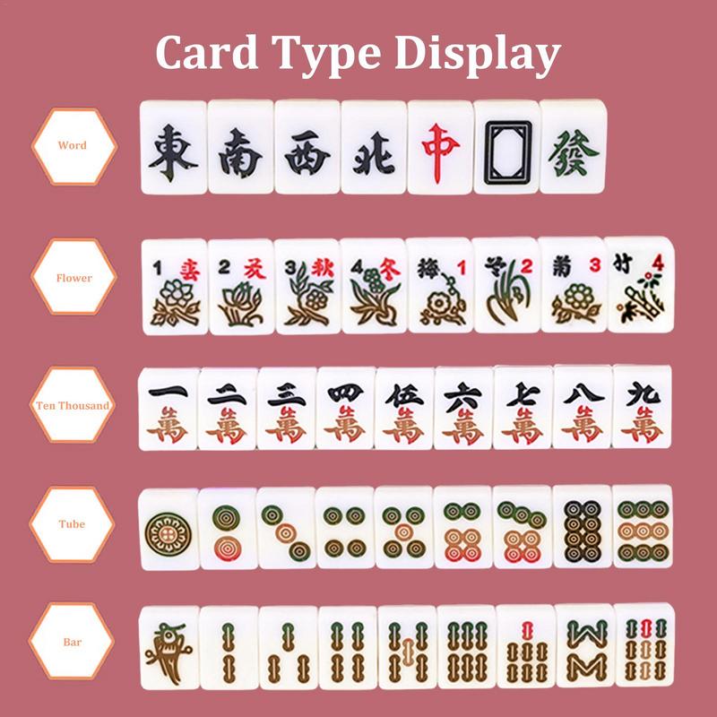 Mahjong Sets Board Game With L - مراجعة Board Game History وسعره