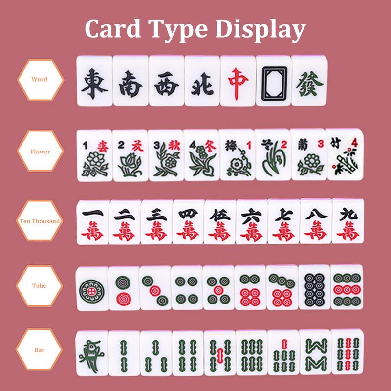 Mahjong Sets Board Game With L - مراجعة Board Game History وسعره