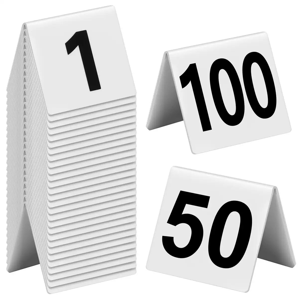 10Pcs V Shaped Acrylic Table N - مراجعة Board Game Cafe وسعره