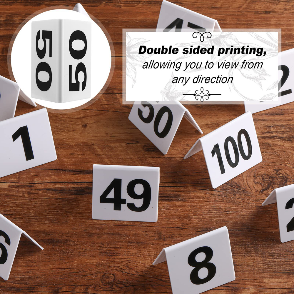10Pcs V Shaped Acrylic Table N - مراجعة Board Game Cafe وسعره