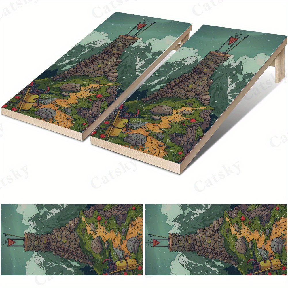 Wild Tower Waterproof Cornhole - مراجعة Board Game Wild Wild وسعره