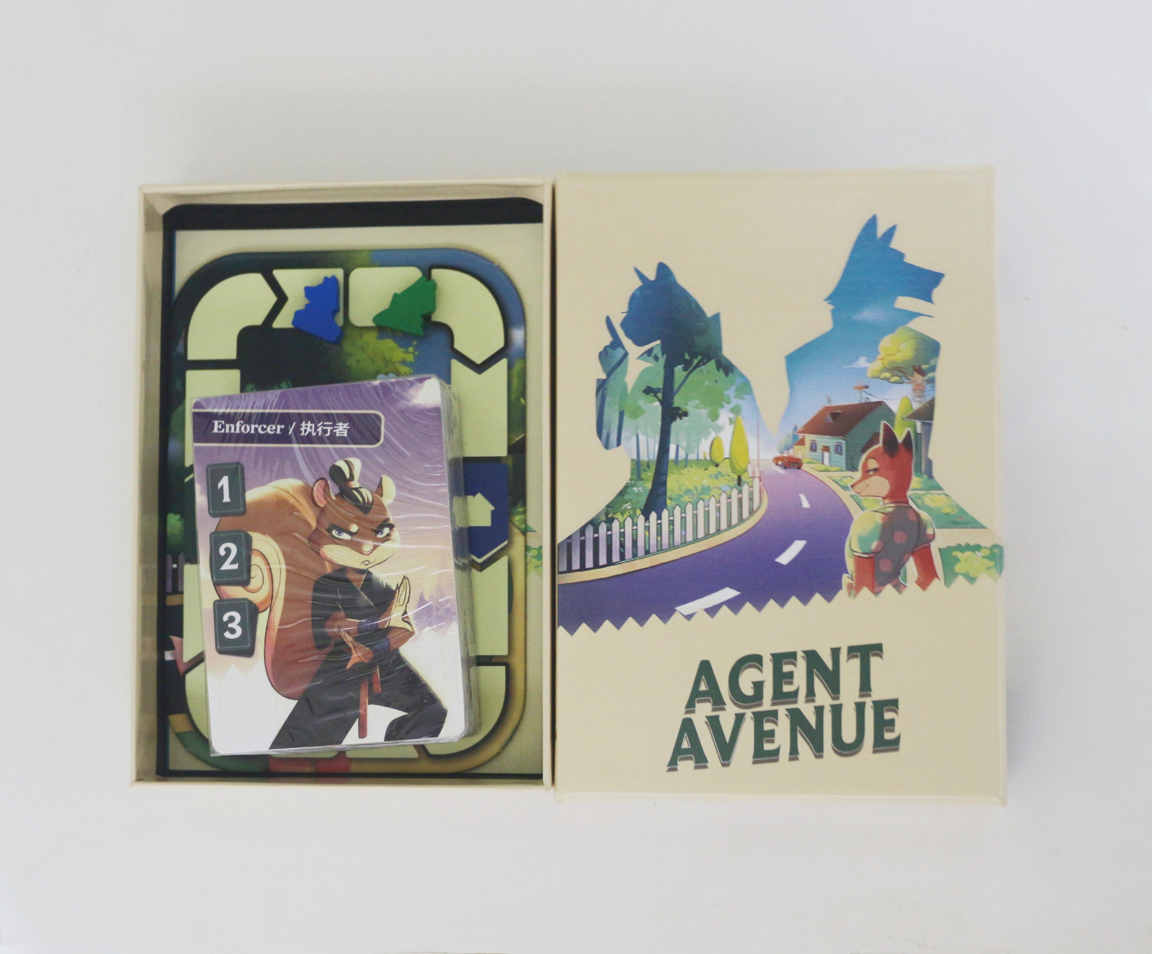 Agent Avenue board game - ‎Dev - مراجعة Board Game Harmonies وسعره