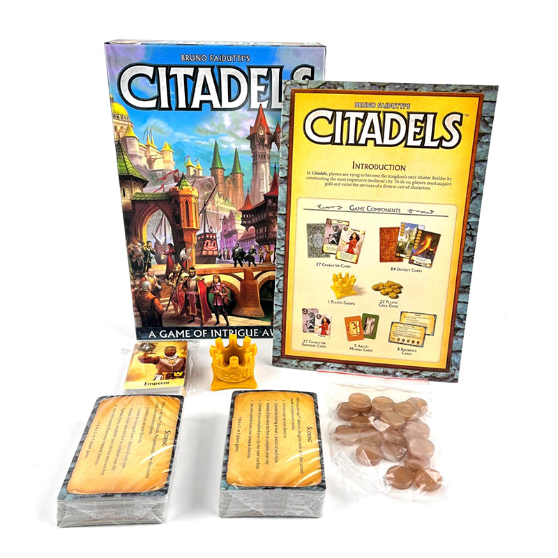Citadels  Revised Edition Clas - مراجعة Board Game Harmonies وسعره