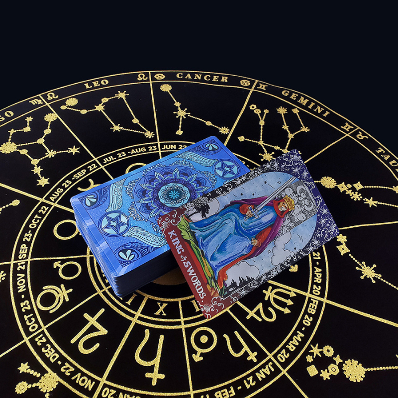 78pcs Blue Fairy Series Tarot  - مراجعة Board Game Yearbook وسعره