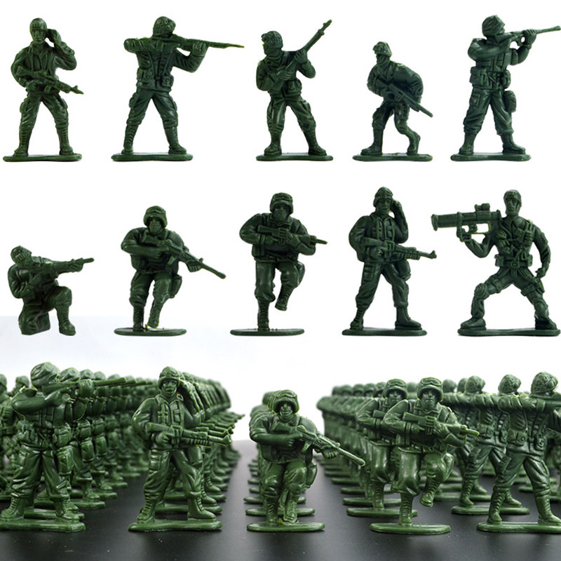 100pcs Large Soldier GK Simula - مراجعة Board Game Ww2 وسعره