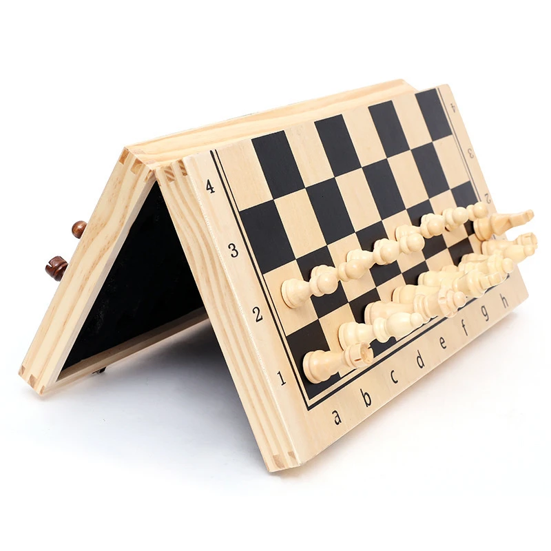 Chess Board Three In 1 Wooden  - مراجعة Board Game Yearbook وسعره