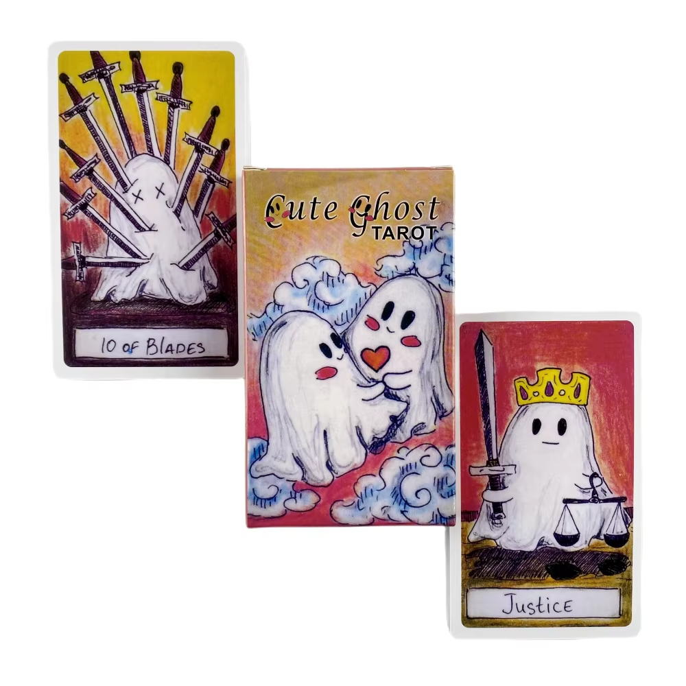 Cute Ghost Tarot Deck Toy Set  - مراجعة Board Game History وسعره