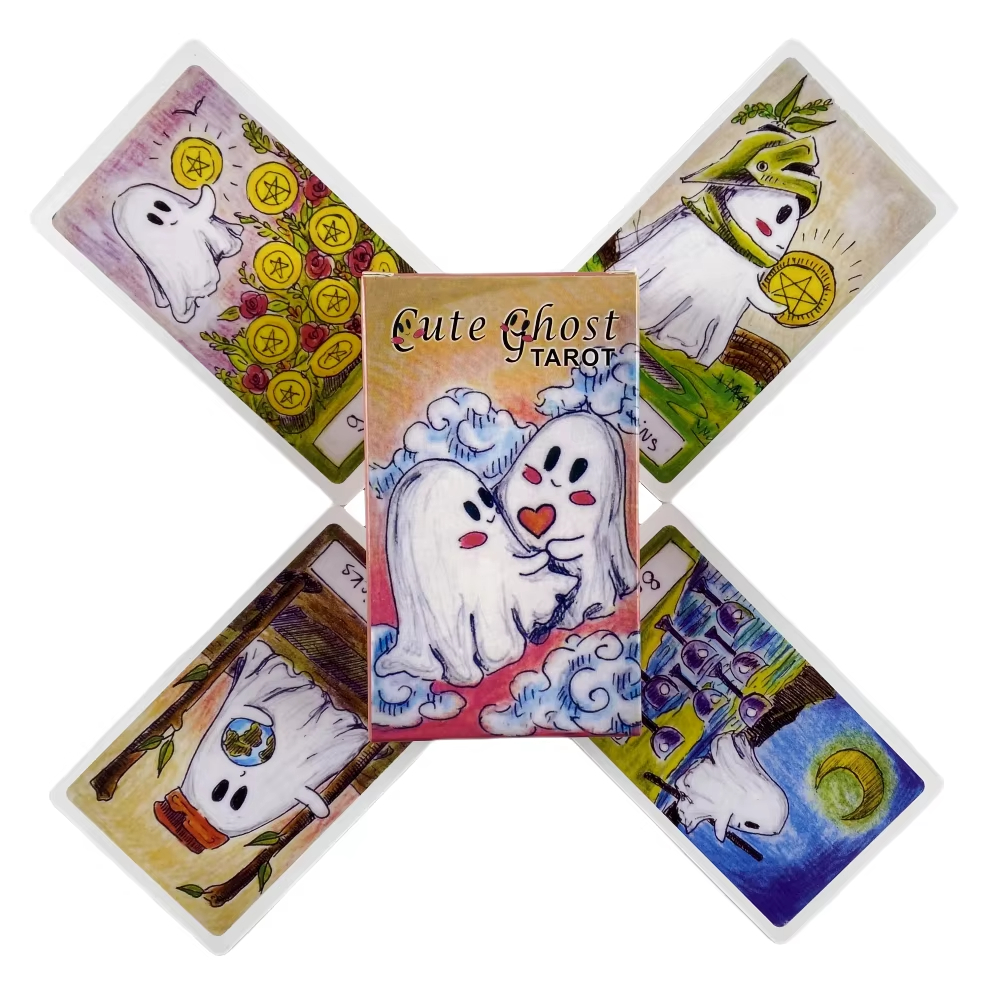 Cute Ghost Tarot Deck Toy Set  - مراجعة Board Game History وسعره