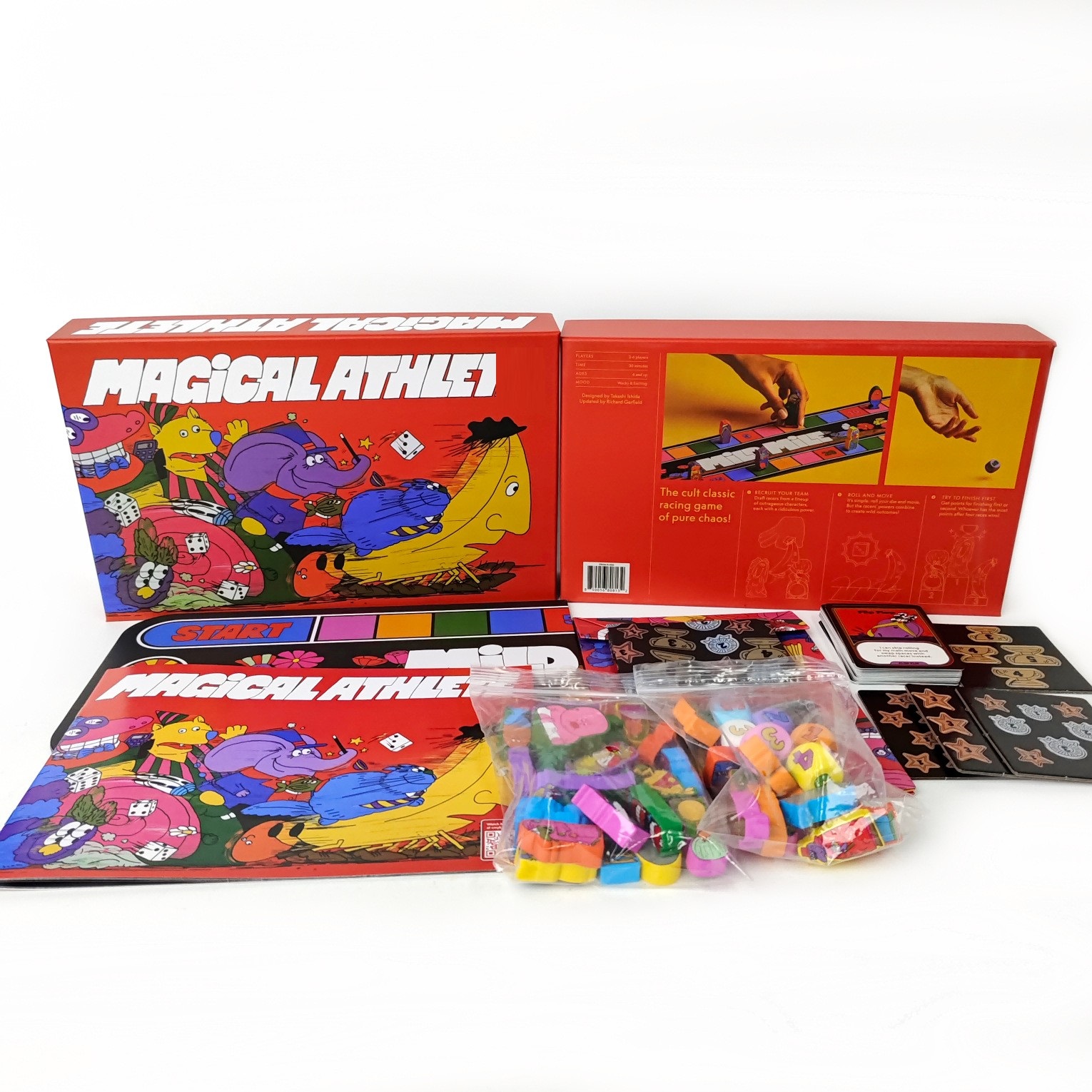 MAGICAL ATHLETE Card Game Part - مراجعة Board Game Strategi وسعره