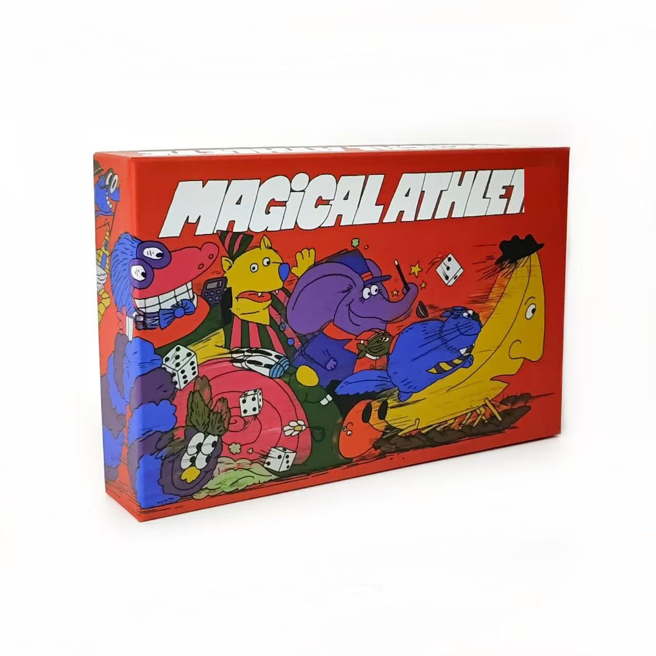 MAGICAL ATHLETE Card Game Part - مراجعة Board Game Strategi وسعره