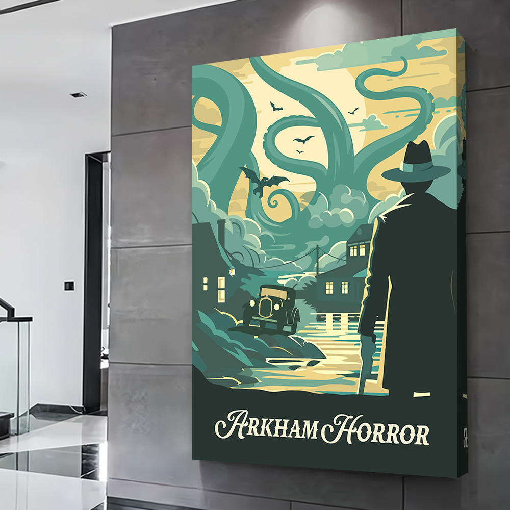 Arkham Horror Board Game Inspi - مراجعة Board Game Horror وسعره