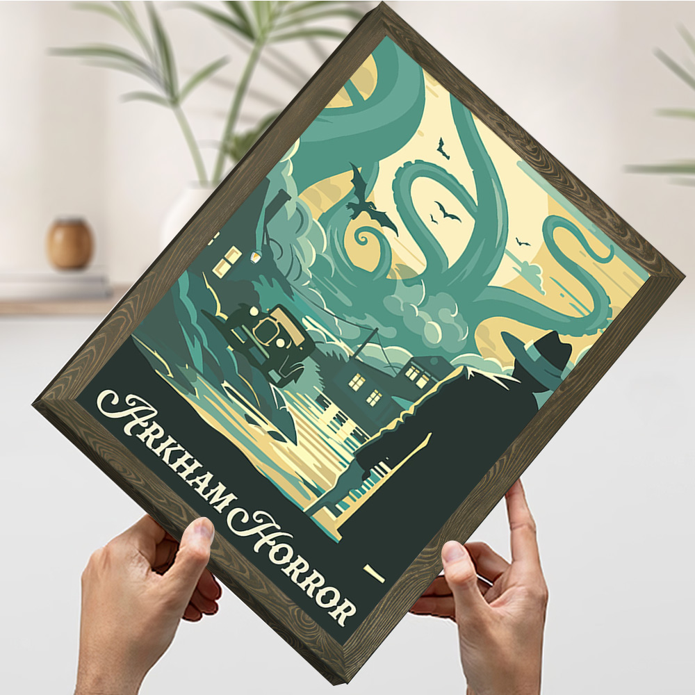 Arkham Horror Board Game Inspi - مراجعة Board Game Horror وسعره