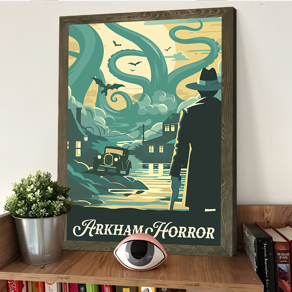 Arkham Horror Board Game Inspi - مراجعة Board Game Horror وسعره